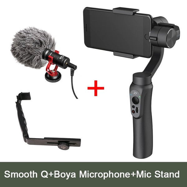 Zhiyun Smooth Q Handheld 3-Axis Gimbal Stabilizer built-in Battery