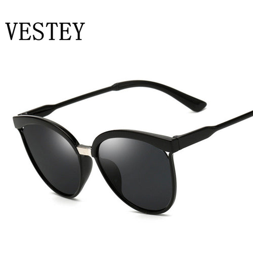 High Quality Cat Eye Sunglasses Women Brand Designer Vintage Ladies Sun glasses New Fashion femme Gafas Oculos  HD Lens UV400 - Be@utyF@shion