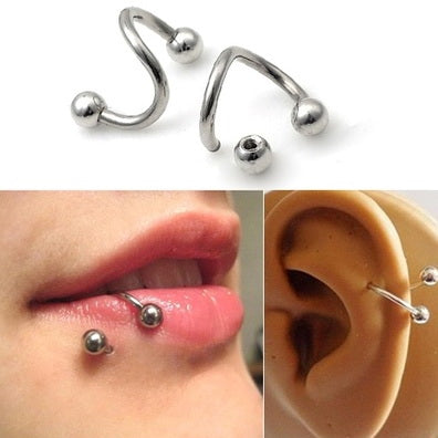 Hot sale 1pcs Fake Nose Ring Goth Punk Lip Ear Nose Clip On Fake Piercing Nose Lip Hoop Rings Earrings - Be@utyF@shion