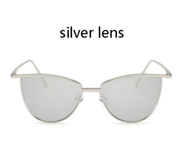 cat eye red sunglasses ladies brand designer vintage shades tinted col –  Be@utyF@shion