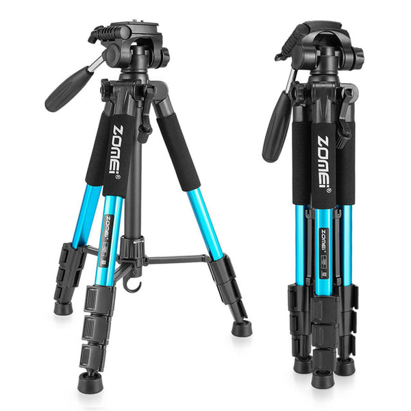 New Zomei Tripod Z666 Professional Portable Travel Aluminium Camera Tripod Accessories Stand with Pan Head for Canon Dslr Camera - Be@utyF@shion