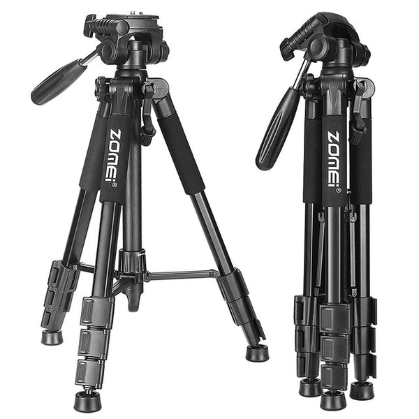 New Zomei Tripod Z666 Professional Portable Travel Aluminium Camera Tripod Accessories Stand with Pan Head for Canon Dslr Camera - Be@utyF@shion