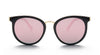 cat eye pink sunglasses women shades mirror female square sunglasses female coating oculos 2018 fashion brand round glasses men - Be@utyF@shion