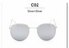 Luxury Round Sunglasses Women Brand Designer 2018 Retro Sunglass Driving Sun Glasses For Women Lady Men Female Sunglass Mirror - Be@utyF@shion