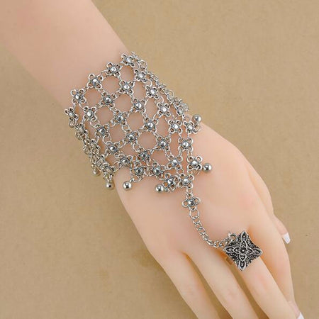 Elegant Deluxe Silver Rhinestone Crystal Bracelet Bangle Jewelry For Women Girl Gift