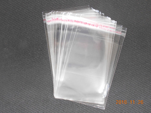 Beads hot- 200 PCs Clear Self Adhesive Seal Plastic Bags 6x4cm - Be@utyF@shion